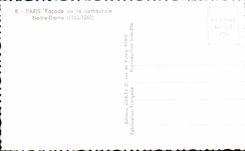 CPA Paris Frontage of the cathedrate Notre Dame