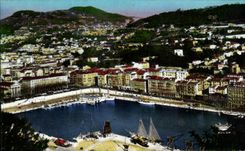 CPA Nice the Port and the Boron Mount