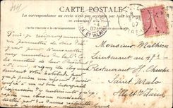 CPA Nantes Statue of Colonel de Villebois Mareuil