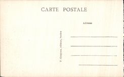 CPA Nantes Court of the Castle of the Dukes of Brittany Pults of the Crown But XV E century