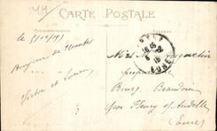 CPA Nantes Monument of Died for the Fatherland