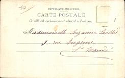 Interior CPA of the Troyes Cathedral