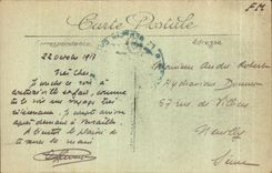 CPA Contrexeville Seen of the Park