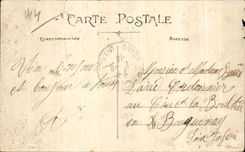 CPA Nantes the Cathedral taken of the Course Saint Andre