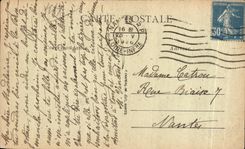 CPA Nantes the Castle Escutcheon with the Weapons of Brittany Tower of the Jacobins