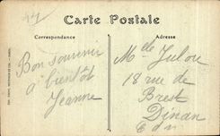 CPA Nantes Entrance of the Castle