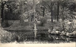 CPA Nantes Under Bowls with the Botanical garden the First Mirror