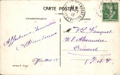 CPA Lourdes Vue Generale prise du Chateau 