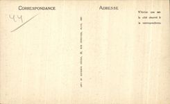 CPA Nantes the Cathedral Reverse Of the Gate