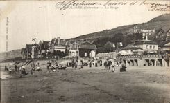 CPA Houlgate (Calvados) La Plage