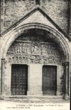 CPA Aveyron Conques Le Portail de I Eglise
