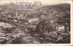 CPA Cransac Et Campagnac vue De I ouest