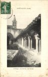 CPA Saint Papoul (Aude) L Abbaye Le Cloitre Le Clocher