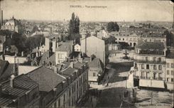 CPA Troyes Panoramic View
