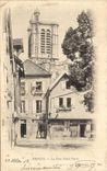CPA Troyes the Tower Saint Pierre