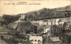 CPA L Auvergne Puy de Dome La Bourboule Vallee de la Dordogne