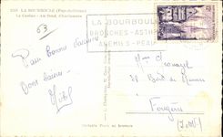 CPA La Bourboule (Puy de Dome) Le Casino Au fond Charlannes