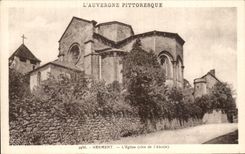 CPA Auvergne Picturesque Herment Church (dimension of I Apse)
