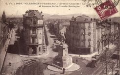 CPA Clermont-Ferrand que ocurrio avenida de los Charas y avenida del Reino Unido