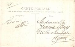 CPA Grenoble Panorama de la Troche I lle Verte et la Chaine des Alpes