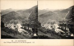 CPA Dauphine the Villages Allemont and of Boulangeard