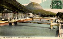 CPA Grenoble Le Saint Eynard et les quais