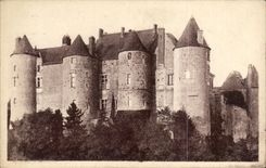 CPA Luynes the Castle (Western) Construitau On Site an Old Fortress Restores And Aurandi With