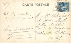 CPA Luynes Staircase of the Castle and the Gate Golden