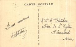 CPA Gontier Castle the Bridge and Hospital Saint Julien