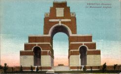CPA Thiepval Summons the English Monument Militaria