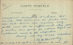CPA Bombardement d Amiens Groupe de Maisons en face le Palais de Justice Militaria