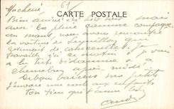 CPA Mortagne Rue Sainte Croix Hotel Style Louis XIV