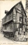 CPA Rouen Vieille Maison vue Saint Romain