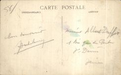 CPA Captions Saint Saulge Two Fires Fireman fireman