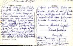 CPA Castle Chinon Nievre Seen from with the Martyrdom