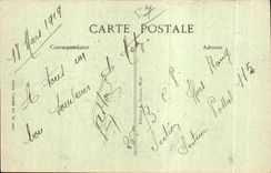 CPA Metz Rue de la Gare