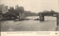 CPA Pont that I one made jump in Ferte under Jouarre Militaria