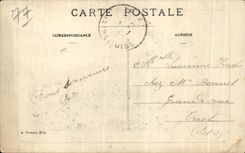 CPA Layered branches the Tower of Cesar and the Dome of Saint Quiriace