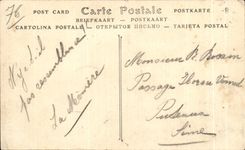 CPA Treport In Rout of the Pier a Strong gale