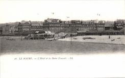 CPA Le Havre L Hotel et les Bains Frascati