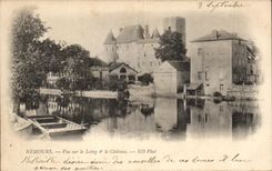 CPA Nemours Seen on Loing Cbateau NPbot