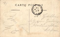 CPA Nangis Town hall Pits of Old Castle