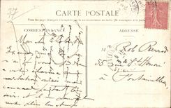 CPA Morret en las paredes de Loing