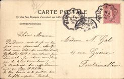 CPA Castle Landon church Western Gate