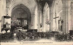 CPA Interior Landon Castle of Notre Dame Church