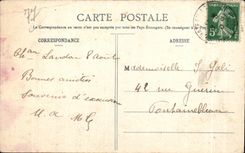 CPA Interior Landon Castle of Notre Dame Church