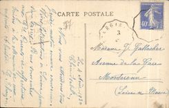 CPA Castle Landon Church Notre Dame west coast