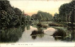 CPA Grez Vue sur le Loing 