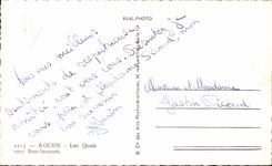 CPA Rouen Quays towards Good Help