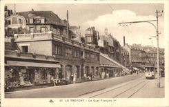 CPA Treport the Quay Francois L